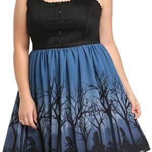 Torrid Disney Alice in Wonderland Corset Dress Size 22